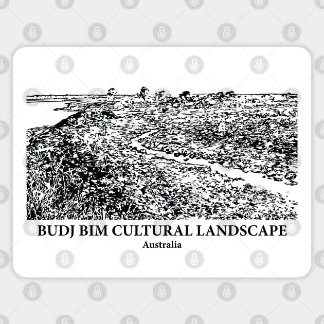 Budj Bim Cultural Landscape - Australia Sticker by Lakeric